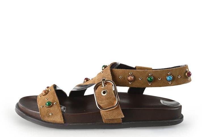 Nelson Sandalen in maat 38 Bruin, Kleding | Dames, Schoenen, Bruin, Zo goed als nieuw, Sandalen of Muiltjes, Verzenden