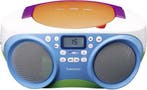 Draagbare radio - Boombox - CD Speler - Kinderen - Lenco SCD, Audio, Tv en Foto, Luidsprekerboxen, Verzenden, Nieuw