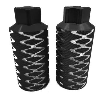 Voetsteunen Pegs Bmx Freestyle 110 Mm Alumunium Zwart 2, Ophalen of Verzenden