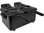 Inventum GF461B - Dubbele frituurpan - 2 x 2,5 liter - 3600, Huis en Inrichting, Keuken | Potten en Pannen, Verzenden, Nieuw