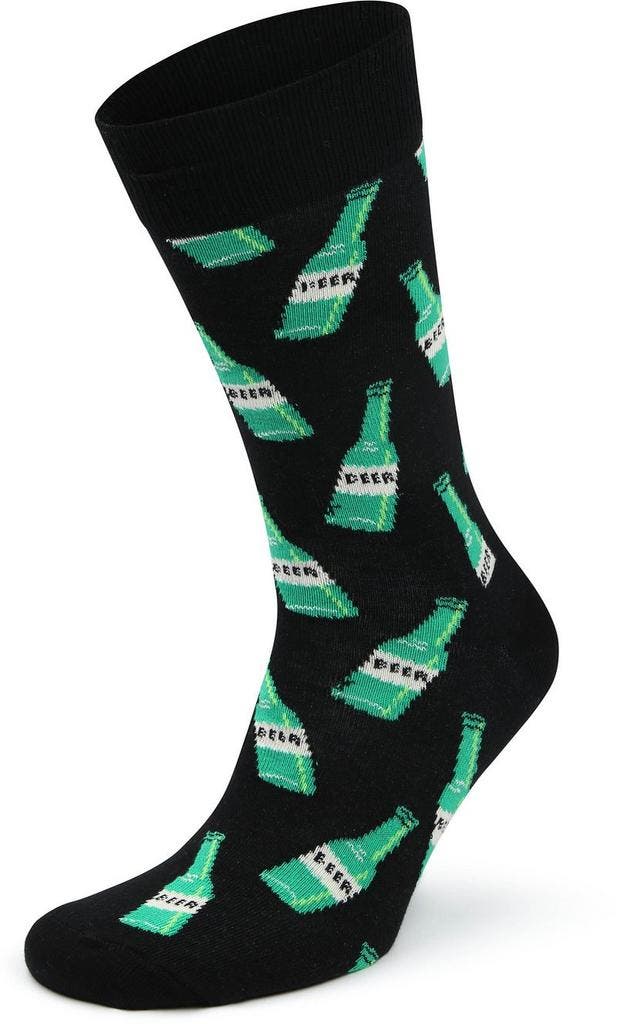 Happy Socks Sokken Beer maat 41-46 Heren, Kleding | Heren, Sokken en Kousen, Zwart, Nieuw, Verzenden