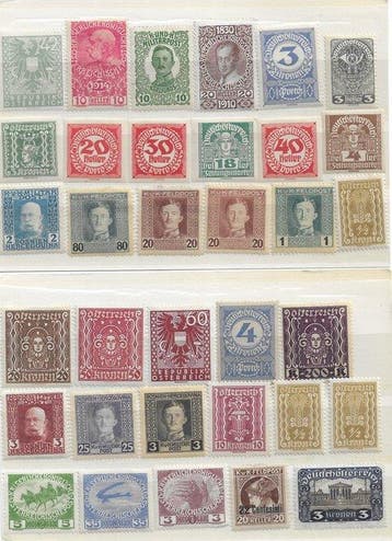 Oostenrijk 1800/1949 - Oostenrijk postzegelverzameling, Gestempeld