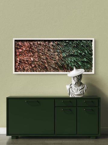 Maria Ruisi - Emerald forest, Antiek en Kunst