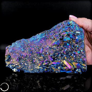 Spectakel van het Licht: Aura-Amethyst Druse in