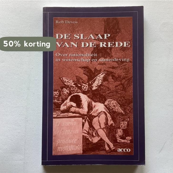 De slaap van de rede 9789033429828 Devos, Livres, Philosophie, Envoi