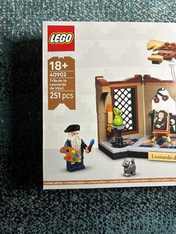 Lego Set - 40902 - Icons - Leonardo da Vinci, Nieuw