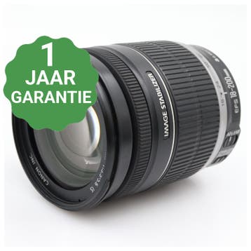 10% korting | Canon EF-S 18-200mm f/3.5-5.6 IS | Tweedehands, Verzenden