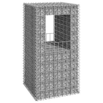 vidaXL Schanskorf paal 50x50x100 cm ijzer, Jardin & Terrasse, Verzenden