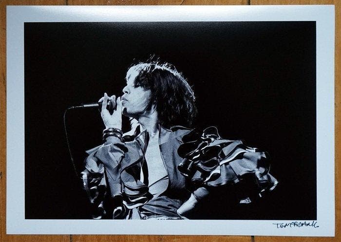 Tony Frank (1941–) - Mick Jagger Frankfort 1976, Antiquités & Art, Art | Objets design