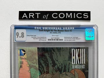 Dark Knight III The Master Race #2 - Cliff Chiang variant