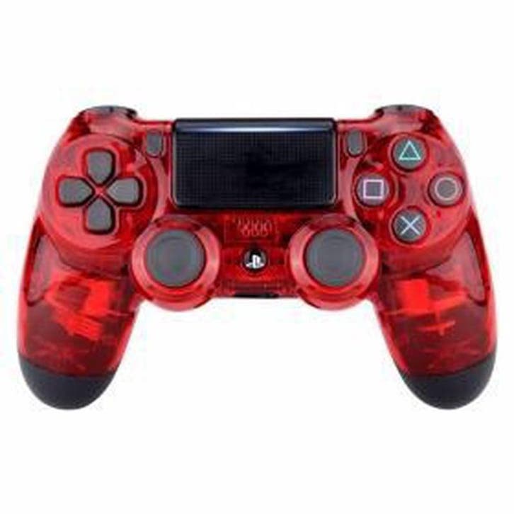 Playstation 4 / PS4 Controller DualShock 4 Transparant Re..., Games en Spelcomputers, Spelcomputers | Sony PlayStation 4, Zo goed als nieuw