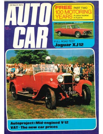 1973 AUTOCAR MAGAZINE 4009 ENGELS