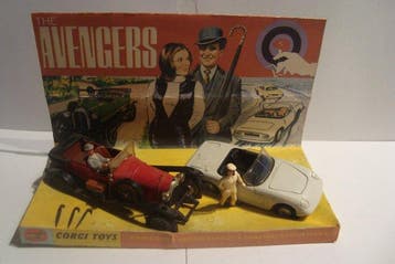 Corgi Toys 1:43 - Modelauto - Gift Set 40 The Avengers