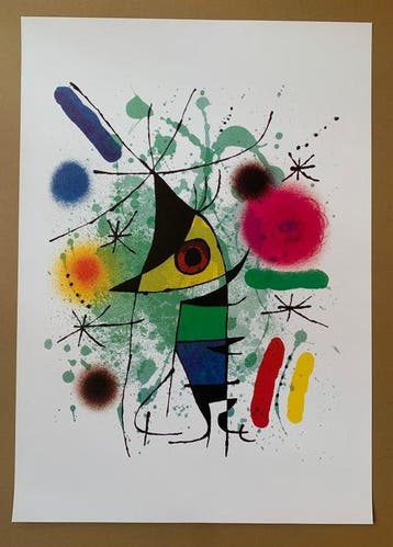 Joan Miro (1893-1983), after - The singing Fish, XL
