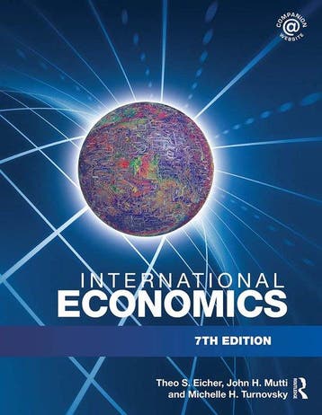 International Economics 9780415772860 Theo Eicher, Verzenden, Theo Eicher
