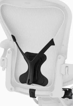 Herman Miller Aeron Posturefit Kit - Uit Voorraad Leverbaar!, Huis en Inrichting, Bureaustoelen, Bureaustoel, Zwart, Zo goed als nieuw