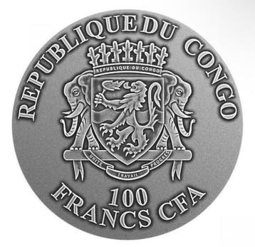 Congo. 1 Onza 2023 Ernesto Che Guevara / Bernit Steel