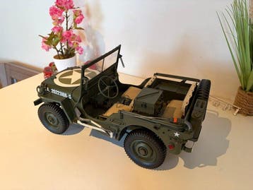 Hachette 1:8 - Voiture miniature - Willys MB Jeep