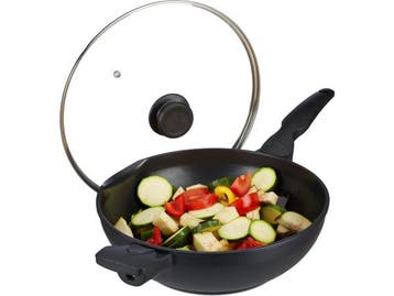 Veiling - wokpan voor Aziatische keuken, Gebruikt