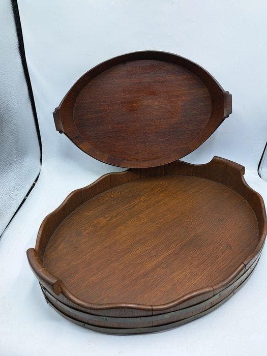Plateau - Plateau de baignoire - Bois - Deux plateaux de, Antiquités & Art, Antiquités | Autres Antiquités