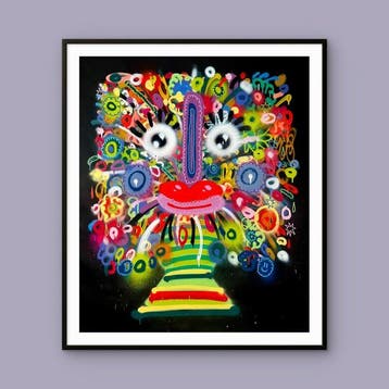 Nuno Barbedo (1983) - Morning smile (XL Size Painting)