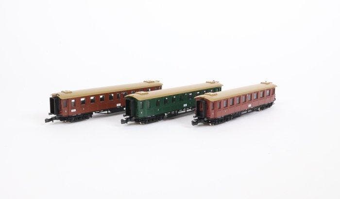 Märklin Z - 87940/50/60 - Modeltrein personenwagen (3) -, Hobby en Vrije tijd, Modeltreinen | H0
