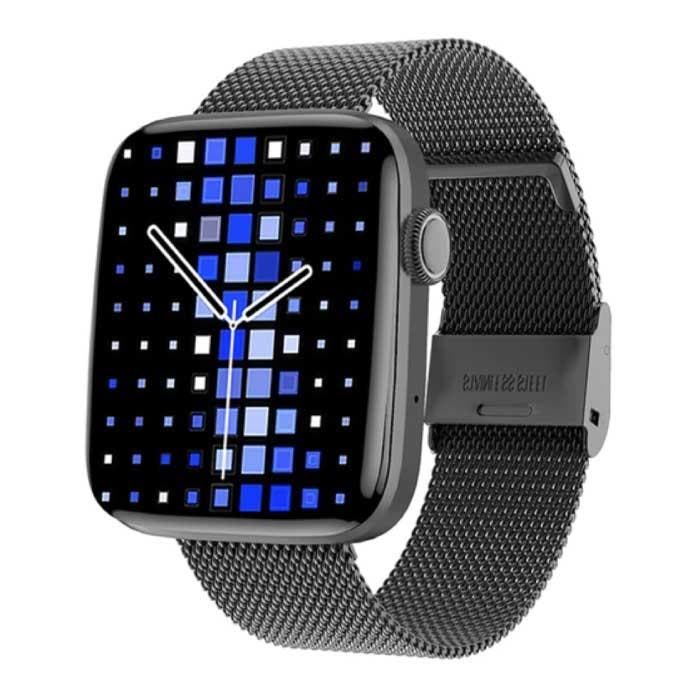 1.8 Smartwatch - Mesh Bandje Fitness Sport Activity Tracker, Bijoux, Sacs & Beauté, Montres connectées, Envoi