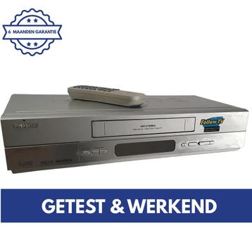 Philips VR750/02 | VHS Videorecorder | VHS Speler | Video, Verzenden, Gebruikt, VHS-speler of -recorder