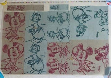 Vari - 1 Origineel typografisch archief 71x100 - Topolino -, Verzamelen, Nieuw
