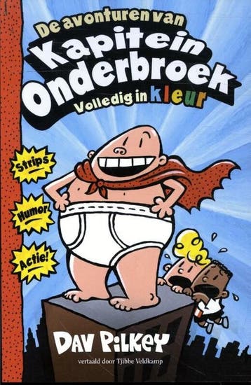De avonturen van Kapitein Onderbroek / Kapitein Onderbroek /, Boeken, Verzenden, Zo goed als nieuw, Dav Pilkey