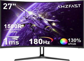 Gaming Monitor - Beeldscherm computer - 27 inch - Curved - 1, Verzenden, Nieuw