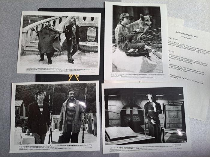 Tri-Star 1991 Wrap / The Fisher King / Hudson Hawk / Another, Collections, Cinéma & Télévision