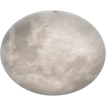 LED Plafondlamp - Trion Maan - 40W - Warm Wit 3000K - Dimbaa, Huis en Inrichting, Verzenden, Nieuw