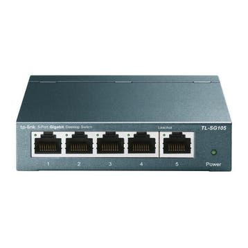TP-link TL-SG105 - 5-port switch - NIEUW, Ophalen of Verzenden, Nieuw