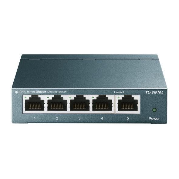 TP-link TL-SG105 - 5-port switch - NIEUW, Informatique & Logiciels, Commutateurs réseau, Enlèvement ou Envoi