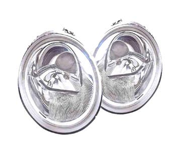 Phares Pour Volkswagen Vw New Beetle 98-05, Verzenden