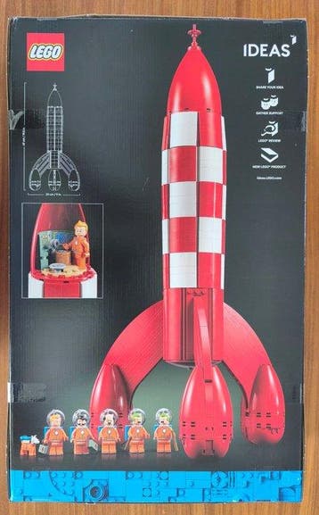 Tintin - Lego / Moulinsart - Fusée Tintin - 1 beeldje - 2026, Nieuw