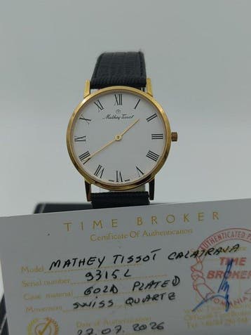 Mathey-Tissot - Calatrava - Zonder minimumprijs - 9315L -, Nieuw