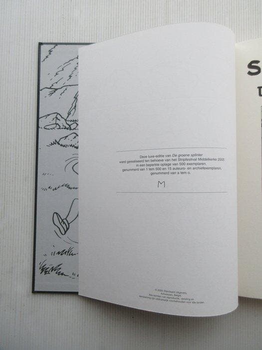 Suske en Wiske - luxe groot formaat - De groene splinter -, Boeken, Stripverhalen