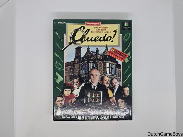 Philips CDi - Cluedo? - Big Box, Consoles de jeu & Jeux vidéo, Jeux | Autre, Envoi