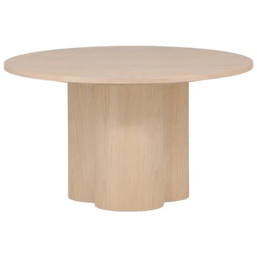 De Rebellenclub Grenaa Salontafel - Ø80 Cm - Licht Eiken -, Huis en Inrichting, Tafels | Bijzettafels, Zo goed als nieuw, Hout