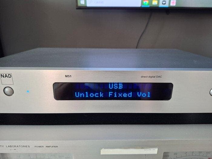 NAD - M51 DAC & PREAMPLIFIER DAC - Digital Analog Converter, Audio, Tv en Foto, Radio's