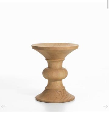 Vitra - Charles Eames - Bijzettafel - Model B - Kersenhout -
