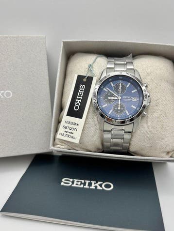 Seiko - Chronograph - Zonder minimumprijs - SBTQ071 - Heren