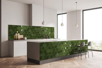 Wandtegel Groen 10,8x12,4cm (Muurtegels, Afbouwmaterialen), Doe-het-zelf en Bouw, Tegels, Nieuw, Minder dan 20 cm, 10 m² of meer