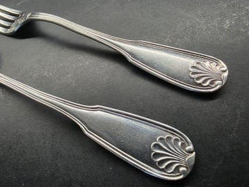 Jean E. Puiforcat - Doopset (2) - .950 zilver - Michel