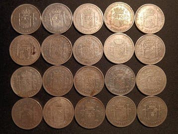 Spanje. Gobierno Provisional-Alfonso XIII. 5 Pesetas