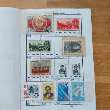Russe, Ukraine. Turquie timbres - lot