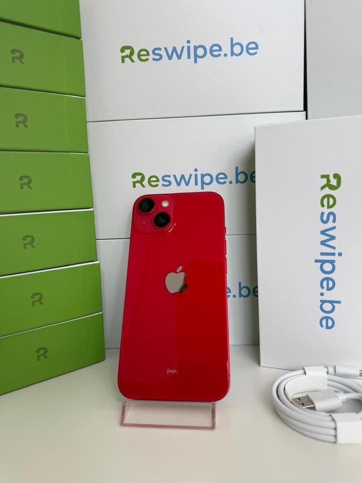 iPhone 14 Rood 128Gb 256Gb 512GB  + 3 Jaar GARANTIE, Telecommunicatie, Mobiele telefoons | Apple iPhone, Zonder abonnement, 128 GB