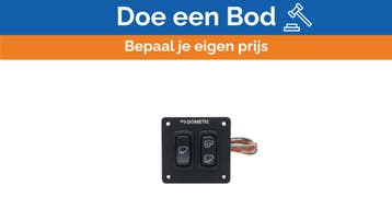 Bieden: Dometic 12V Dual Flush Marine Toilet Switch Panel -, Ophalen of Verzenden, Nieuw